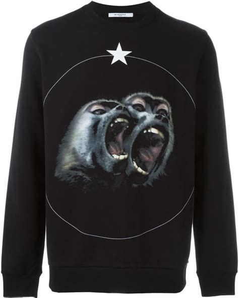 givenchy monkey brothers jumper|Givenchy sweatshirts for men.